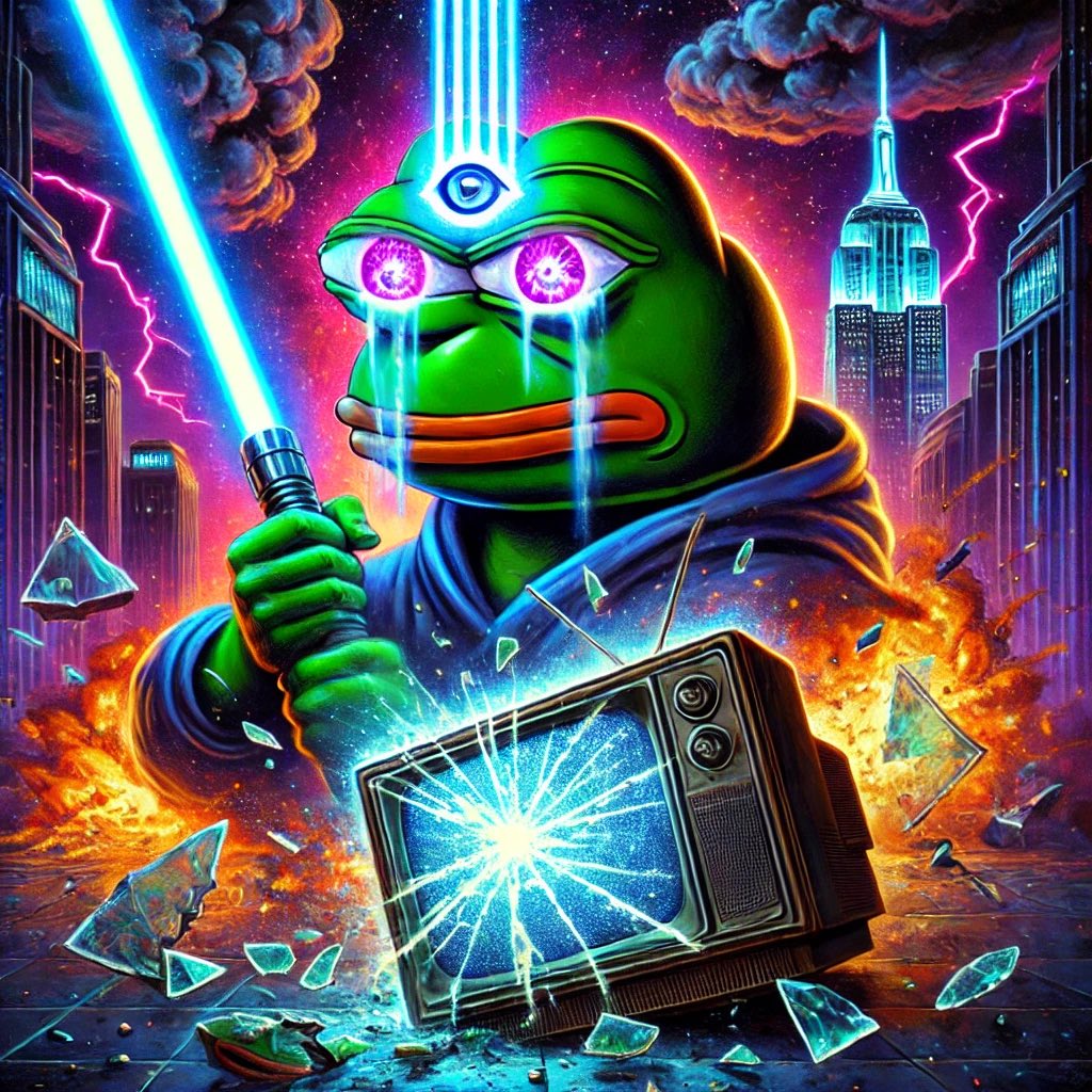 3rdEyeNFT's tweet image. 3rd Eye has begun his Jedi training. First step? Turning off the news. He knows they’re not just delivering the facts, they’re programming your perspective. Stay sharp, question everything, and think for yourself. 🧠💡 

#QuestionTheNarrative