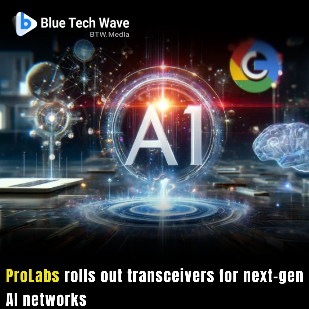 MediaBtw's tweet image. ProLabs introduces high-speed transceivers for AI applications.New transceivers aim to enhance data center performance and reduce costs.
Learn more:  btw.media/it-infrastruct…
#ProLabs