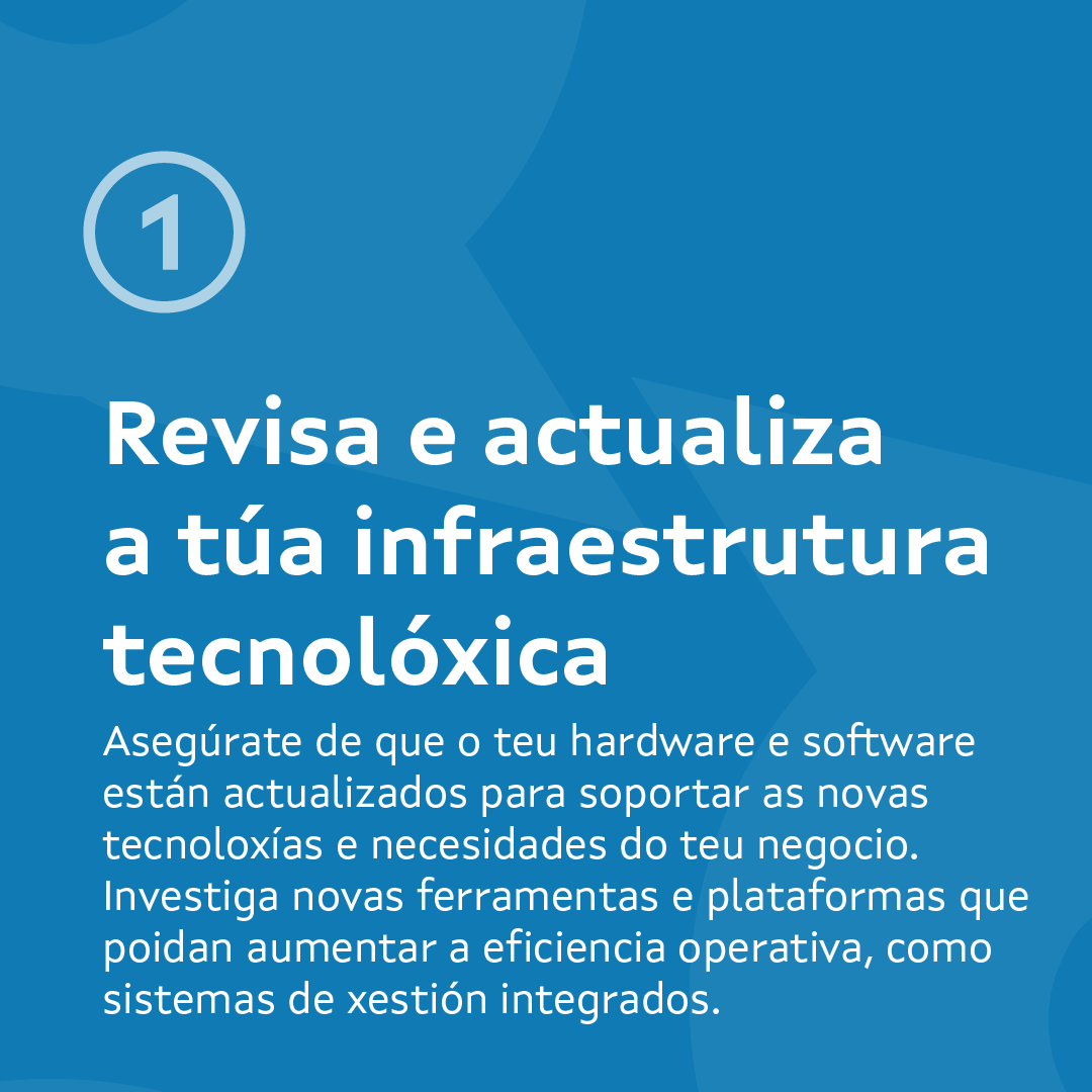 GaliciaVirtual's tweet photo. Prepara o teu negocio para o #2025 con estas 3 accións clave 🚀

1️⃣ Actualiza a infraestrutura tecnolóxica
2️⃣ Forma ao teu equipo
3️⃣ Planifica estratexicamente

E por suposto, únete a nós e dá o salto cara ao futuro dixital! 📈

#Dixitalización #PolígonoVirtualGalicia https://t.co/xABIap4bRf