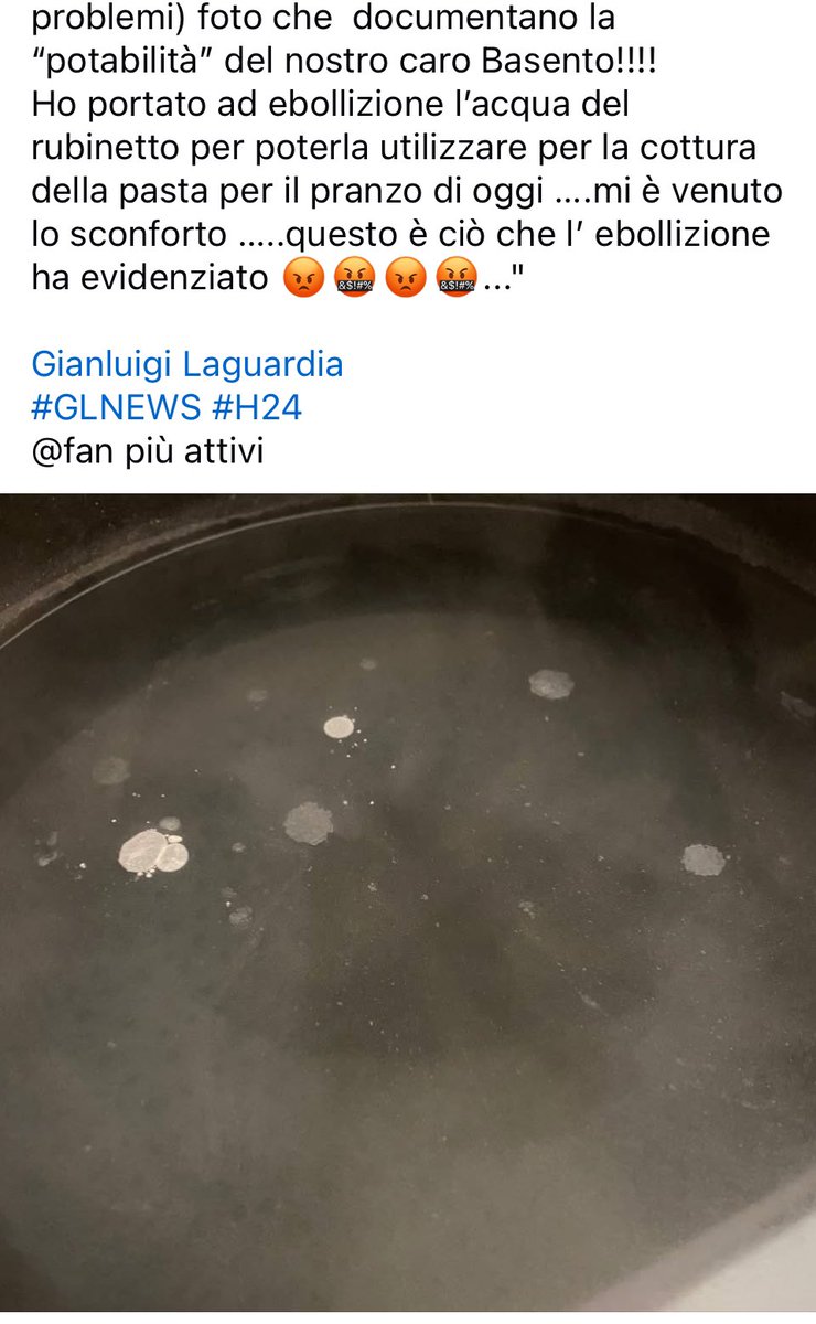 dukana2's tweet photo. Mi raccomando 🤣🤣🤣🤣venite numerosi in #Basilicata e comprate TANTI prodotti tipici 🤣🤣🤣🤣🤣🤣👇fatti con quest’acqua 🤣🤣🤣🤣🤣
“Tipicamente” avvelenati…pure quelli della #Puglia perché arriva quella del #Pertusillo …che è pure peggio…👇di questa …. https://t.co/Mwwt2ezRhi