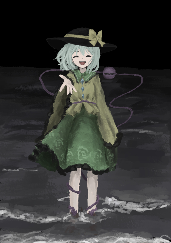 ＃東方イラスト　#東方Project　
#古明地こいし