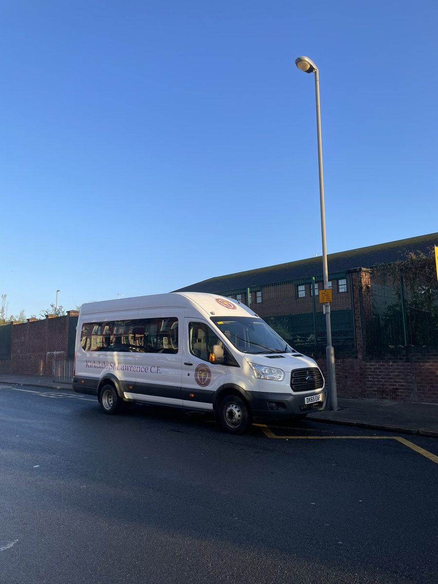 MissAshton3's tweet photo. We can’t wait to see where our lovely new mini bus will take us! The world is our oyster! @KSL_Kirkdale @KSLsport #travel https://t.co/PNzBnEuX80