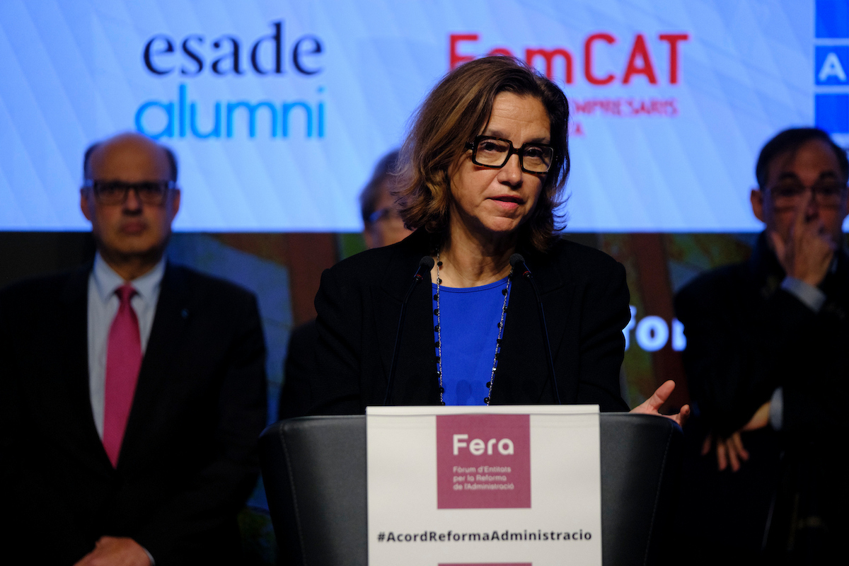 Cambra de Comerç de Barcelona (@cambrabcn) on Twitter photo 💬 <a href="/MuntsaVilalta/">Muntsa Vilalta</a>, directora general de <a href="/femcat/">FemCAT - Fundació d'Empresaris de Catalunya</a>: "És essencial avançar cap a models més àgils basats en la confiança, amb instruments que ho facin possible com la declaració responsable".
<a href="/FeraCatalunya/">FERA Catalunya</a> <a href="/PatronalCecot/">Patronal Cecot</a> <a href="/Enginyeria/">Enginyers Industrials de Catalunya</a> <a href="/ColpisCat/">Col·legi Prof. Ciència Política i Sociologia CAT</a> <a href="/economistescat/">Col·legi d'Economistes de Catalunya</a> <a href="/ESADEAlumni/">Esade Alumni</a> <a href="/femcat/">FemCAT - Fundació d'Empresaris de Catalunya</a> 💬 <a href="/MuntsaVilalta/">Muntsa Vilalta</a>, directora general de <a href="/femcat/">FemCAT - Fundació d'Empresaris de Catalunya</a>: "És essencial avançar cap a models més àgils basats en la confiança, amb instruments que ho facin possible com la declaració responsable".
<a href="/FeraCatalunya/">FERA Catalunya</a> <a href="/PatronalCecot/">Patronal Cecot</a> <a href="/Enginyeria/">Enginyers Industrials de Catalunya</a> <a href="/ColpisCat/">Col·legi Prof. Ciència Política i Sociologia CAT</a> <a href="/economistescat/">Col·legi d'Economistes de Catalunya</a> <a href="/ESADEAlumni/">Esade Alumni</a> <a href="/femcat/">FemCAT - Fundació d'Empresaris de Catalunya</a>