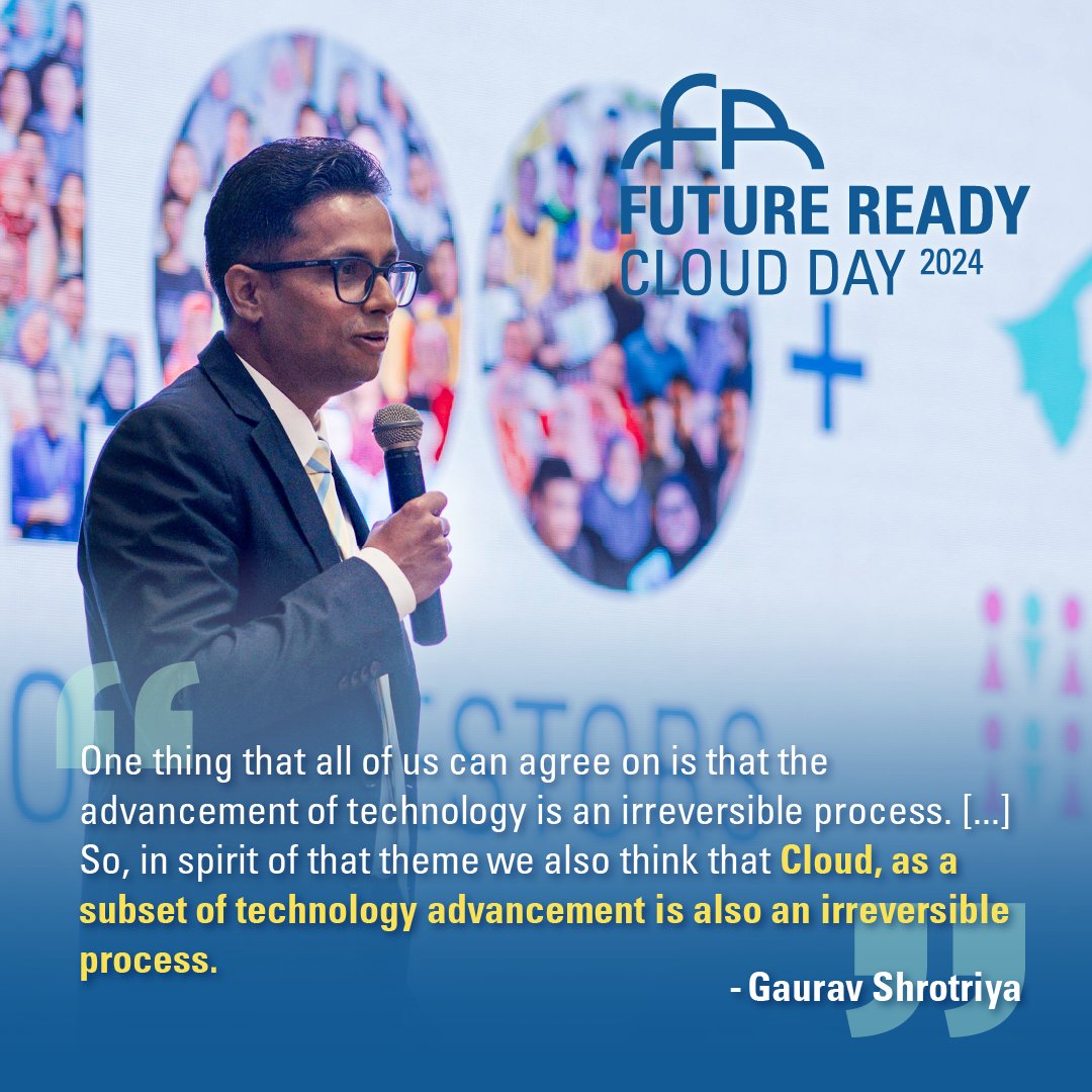comquestbn's tweet photo. Reflecting back on Future Ready Cloud Day 2024! 🚀💻 

Here's an excerpt from Gaurav on how Cloud technology will be an integral part of the future, and how at Comquest, we want to lead the way in Brunei to adopt this innovation.

#FRCD2024 #Comquest https://t.co/q4DeSrfoxG