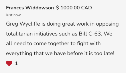 sfscanada's tweet image. Special Thanks to Frances Widdowson for the HUGE donation to Save Free Speech! @WokeAcademy 

Donations like this help fund our upcoming Documentary that exposes the government-funded groups trying to take away YOUR right to free speech!
#StopBillC63 #SaveFreeSpeech