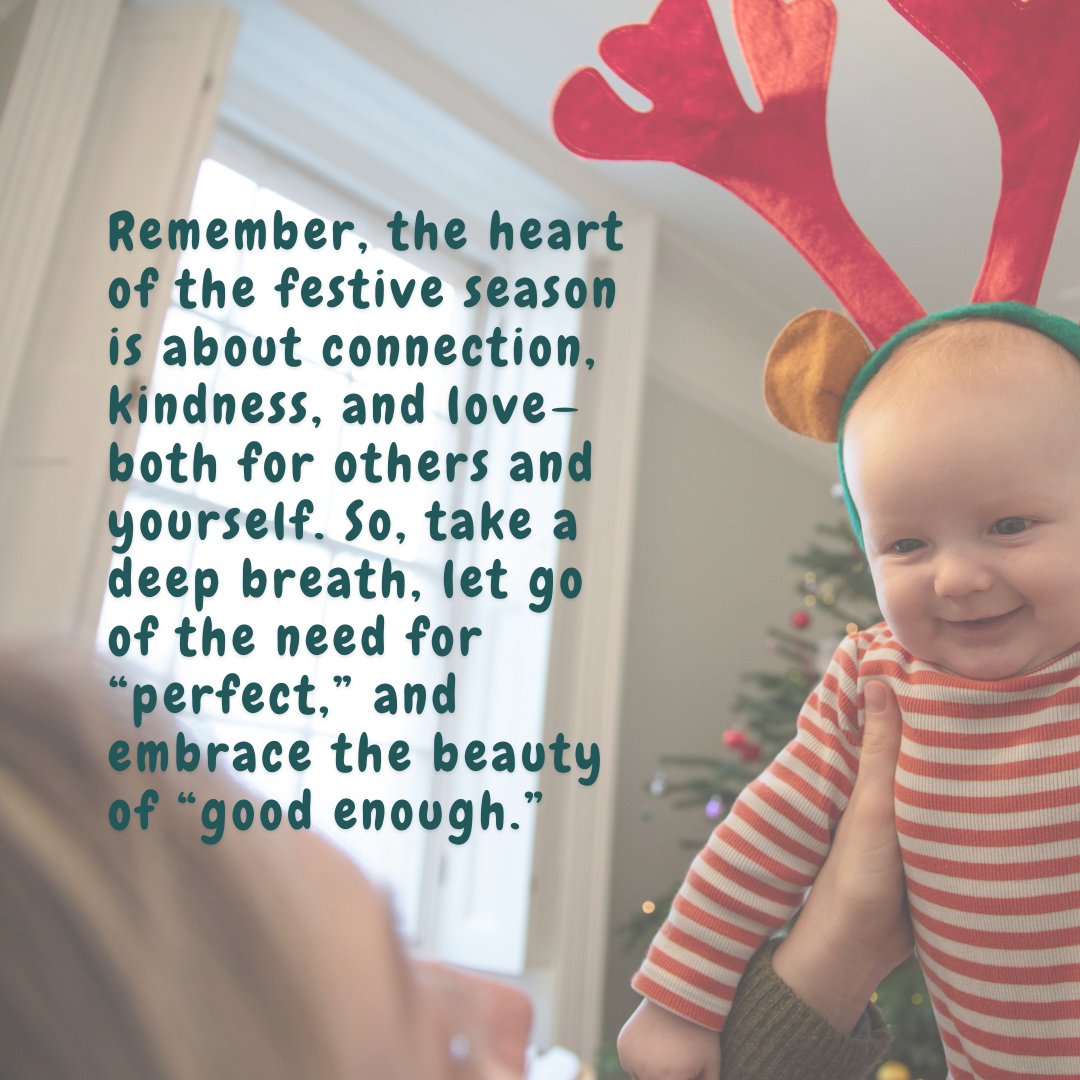 Remember, the heart of the festive season is about connection, kindness, and love—both for others and yourself. So, take a deep breath, let go of the need for “perfect,” and embrace the beauty of “good enough.” 💖 #SelfCareFirst #KindnessMatters
