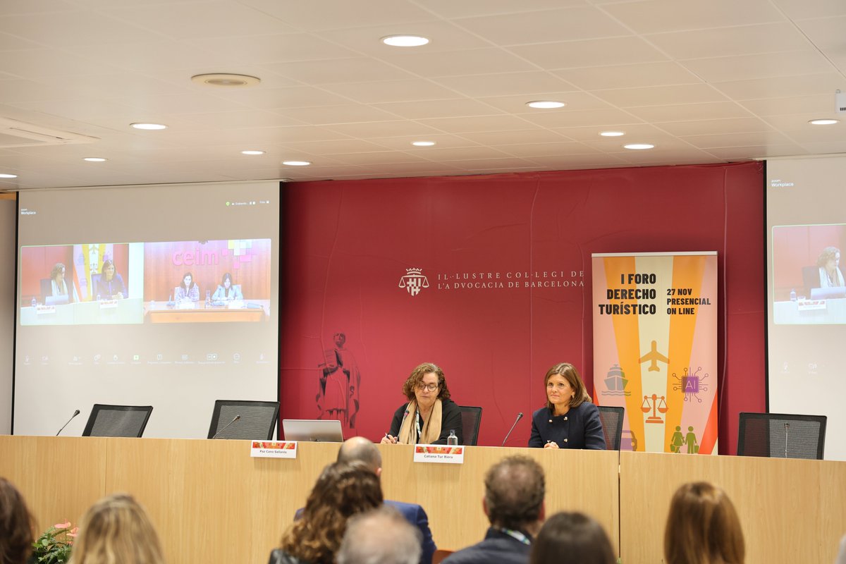 ICABarcelona's tweet photo. 1⃣ Analitzem la modificació de la Directiva de Viatges Combinats i la seva incidència en la indústria turística amb Catiana Tur, gerent d'@ACAVe_travel; i les juristes Mª Dolores Serrano i Pilar López. Modera @pazcano1, presidenta de la Secció de dret de Consum de l'ICAB. https://t.co/r6jl9zVJ6k