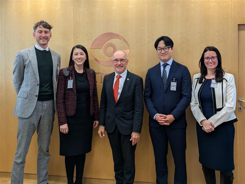ONN and @VERTIC_org had the pleasure of meeting with <a href="/_RobFloyd/">_RobFloyd</a> to discuss recent work and current developments.

We extend our heartfelt congratulations on his reappointment as Executive Secretary – his leadership and the work of the <a href="/CTBTO/">CTBTO</a> is more crucial than ever.