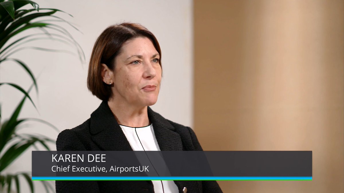 ITNBusiness's tweet photo. In our programme ‘#AdvancingAviation’, we spoke with Karen Dee, Chief Executive of @AirportsUKNews, the trade association representing over 50 UK airports. Discover how airports are driving progress and shaping the future of travel here: https://t.co/wLX6N9230B https://t.co/J4xbY4kaCF