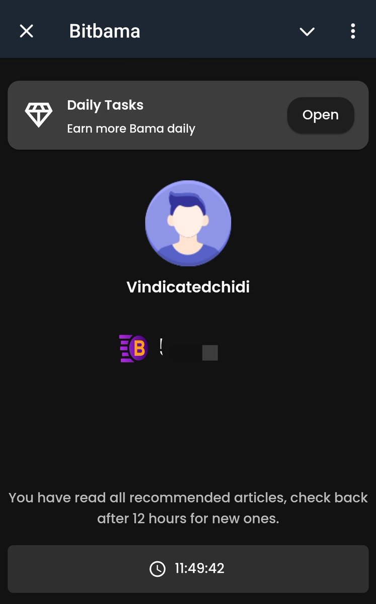 Vindicatedchidi's tweet image. 🚀 Exciting News: Bitbama Airdrop is Live on Telegram! 🎉

💰 Earn $BAMA Tokens While You Learn!

👉 Join the Airdrop Now: tinyurl.com/2nkzhfet

#Bitbama is a revolutionary platform for crypto education and mass adoption.

🌟 The more you learn, the more you earn in $BAMA…