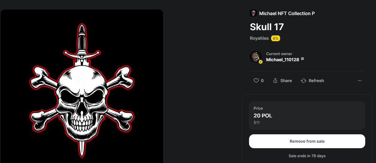 Skull 17

#nft #nftcreator #artwork #artgallery #trade #trader #rarible #opensea #artist #artcollector #artworld #nftmarketplace #nftartist #nftcommunity #nftcollector #nftart #art #photography #design #Designer