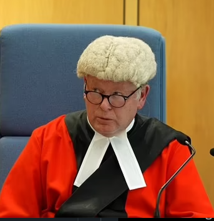 Suffragent_'s tweet photo. This is Jeremy Richardson, the left-wing judge who sentenced Peter Lynch to 3 YEARS in jail for shouting at police. 

He previously allowed a pedophile to go free and gave a suspended sentence to a dangerous driver who killed a cyclist. 

Today is Lynch's funeral. #TwoTierKeir https://t.co/pkto130FEw