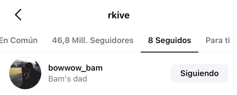 RiseOnBangtanAr's tweet image. 📸 &amp;gt;&amp;gt; #RM comenzó a seguir a bowwow_bam en Instagram!

#JUNGKOOK #BTS #방탄소년단 @BTS_twt @bts_bighit