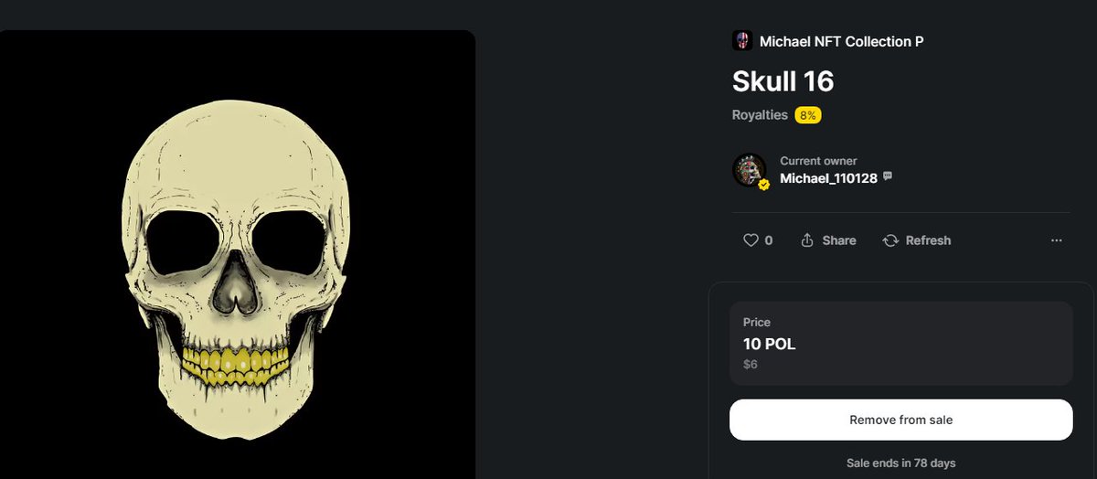 Skull 16

#nft #nftcreator #artwork #artgallery #trade #trader #rarible #opensea #artist #artcollector #artworld #nftmarketplace #nftartist #nftcommunity #nftcollector #nftart #art #photography #design #Designer