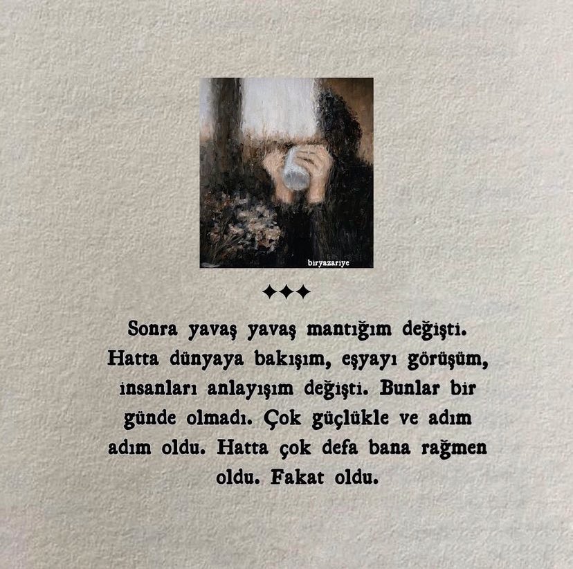 Fakat oldu.