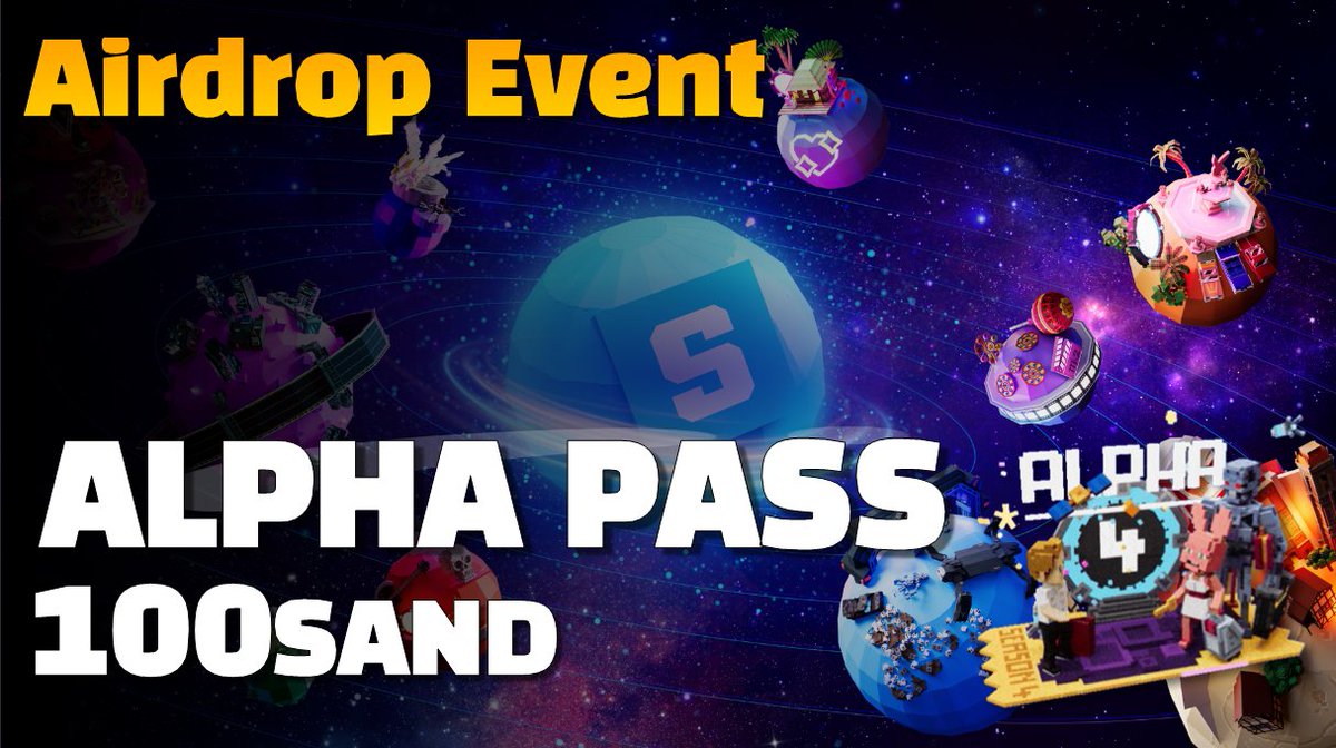 📢3차 더 샌드박스 알파패스 에어드랍 이벤트

참여 방법
🔹팔로우 <a href="/TheSandboxKorea/">더 샌드박스 코리아🇰🇷</a> <a href="/HeeDongHD/">Heedong 희동이 🌇</a> <a href="/lucky_tsb/">lucky</a>
🔹좋아요 &amp; 리트윗&amp; 태그 3명
🔹댓글에 알파시즌 플레이 스크린샷
sandbox.game/ko/events/alph…

💰1명 알파패스 / 5명 20SAND

📅12월 4일 오후 7시까지

#Giveaway #AlphaSeason4 #Airdrop