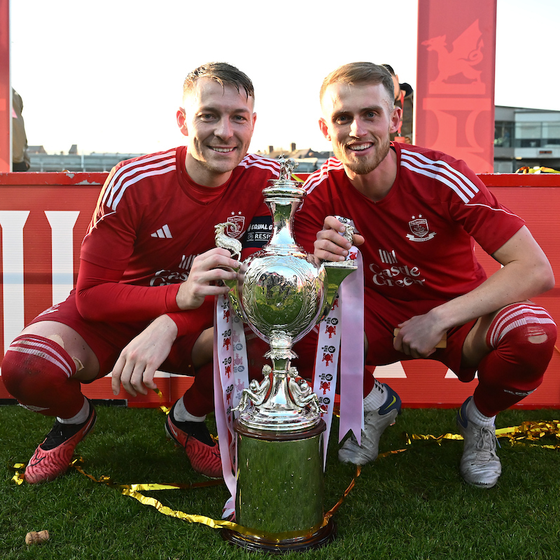 FAWales's tweet photo. 📺 The #JDWelshCup Round Four tie between @the_nomads and @moldalexfc1929 has been selected for live @sgorio coverage by S4C.

The game will kick off at 5:20pm on Saturday 14 December.