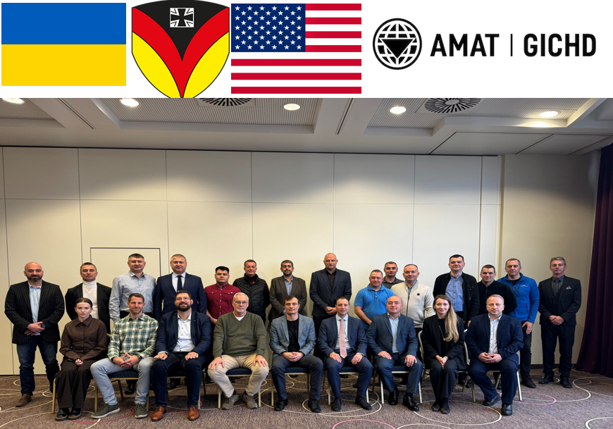 The Ammunition Management Advisory Team (AMAT) (@theamateam) on Twitter photo In November, AMAT was in Poland with international partners for “Enhancing Education and Training in Ammunition Safety Management in 🇺🇦” workshop supported by the <a href="/StateDeptPM/">Political-Military Affairs, US Dept of State</a>. Co-organized by
@Bundeswehr and @GICHD, the workshop focused on post-conflict immediate risk reduction. In November, AMAT was in Poland with international partners for “Enhancing Education and Training in Ammunition Safety Management in 🇺🇦” workshop supported by the <a href="/StateDeptPM/">Political-Military Affairs, US Dept of State</a>. Co-organized by
@Bundeswehr and @GICHD, the workshop focused on post-conflict immediate risk reduction.