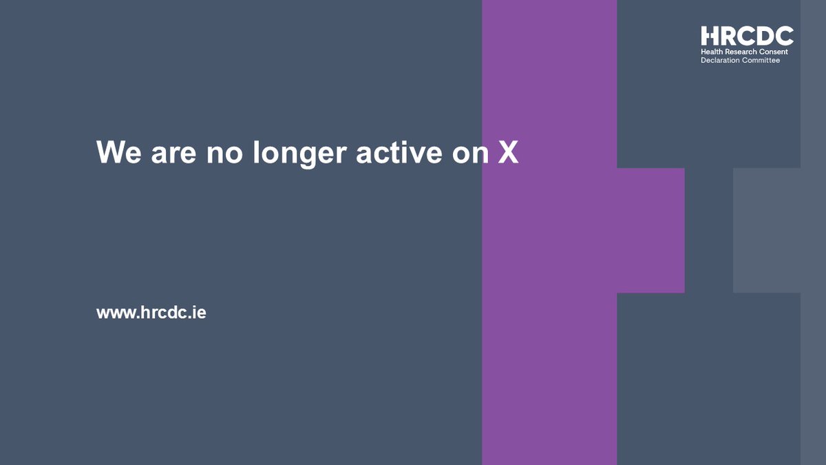 Health Research Consent Declaration Committee tweet media