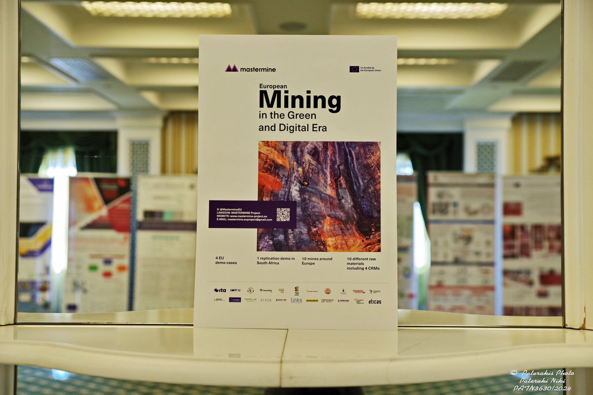 CORE_inno's tweet photo. Stefanos Kokkorikos, @CORE_inno Co-Founder &amp; Managing Partner, joined the #9thGRMCD to discuss the future of the #mining sector.

He talked about how #Industry40 #innovation is transforming the sector, through #HorizonEU projects like  @MastermineEU, DEXPLORE &amp; @primrockeu. https://t.co/fa4FhHen5e