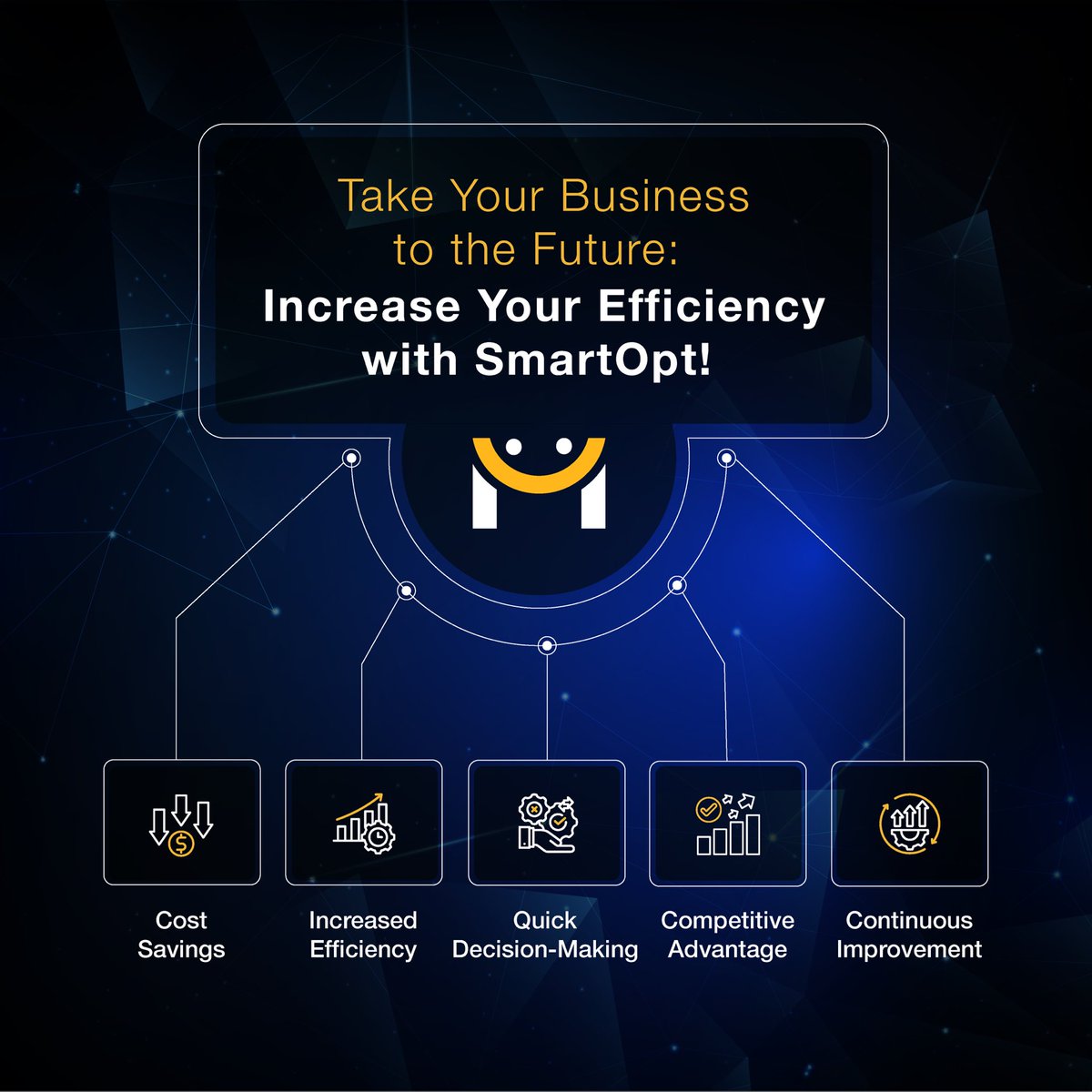 SmartOpt_'s tweet photo. Drive your organization towards unmatched operational excellence with SmartOpt's cutting-edge optimization solutions. Unlock your potential, stay ahead of the competition, and achieve sustainable growth today!

#SmartOpt #SupplyChain #AI #ML https://t.co/YOUSkQGaqT