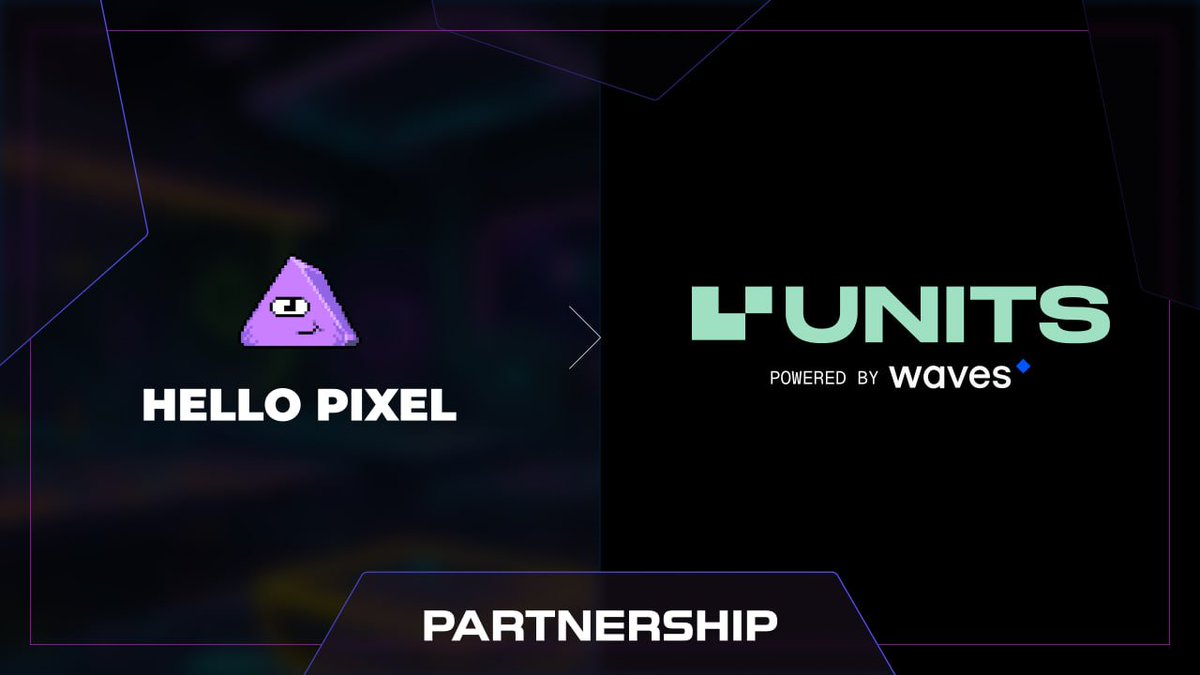 Pixel_Defi's tweet image. Strategic Partnership: Hello Pixel x @UnitsNetwork 

Welcome our partners ❤️‍🔥

@UnitsNetwork is a Layer 0 blockchain that uses restaking for consensus and a DAO-powered builder for launching chains.

Infinite chains, infinite scalability, fast and cheap transactions 🥰

One more…