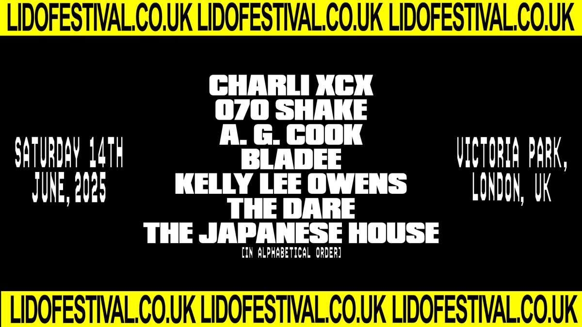 AXS_UK's tweet photo. #AXSPRESALE ๐ @charli_xcx is coming to London in 2025 and she is curating her own festival, party girl. A massive line-up personally chosen by the Brat star will perform in Victoria Park on Saturday 14th June!
โฐ AXS Presale opens at 10am
๐๏ธ https://t.co/dmYCz7tcgy https://t.co/7whlA4gn4r