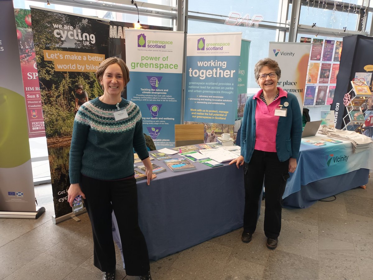 greenspace scotland (@greenspacescot) on Twitter photo Super to be sharing exhibition space with <a href="/CyclingUKScot/">Cycling UK in Scotland</a> today at the <a href="/ScotlandsTowns/">Scotland's Towns</a> #STC24 event today. Please come and chat about all things greenspace and our work to support the power of greenspace! Super to be sharing exhibition space with <a href="/CyclingUKScot/">Cycling UK in Scotland</a> today at the <a href="/ScotlandsTowns/">Scotland's Towns</a> #STC24 event today. Please come and chat about all things greenspace and our work to support the power of greenspace!