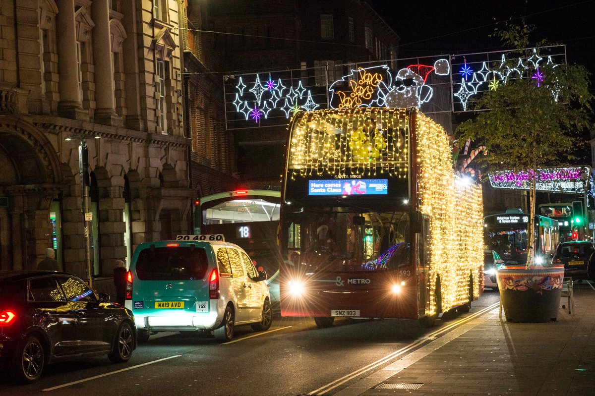 Ho ho ho! Although City Sightseeing Brighton is off season, we’re well and truly getting into the festive spirit by volunteering our ‘Santa Mike’ open-top bus for <a href="/BrightonHoveBus/">Brighton & Hove Buses</a> fabulously festive Santa Bus 2024! #SantaBus

Find out more: buses.co.uk/santabus