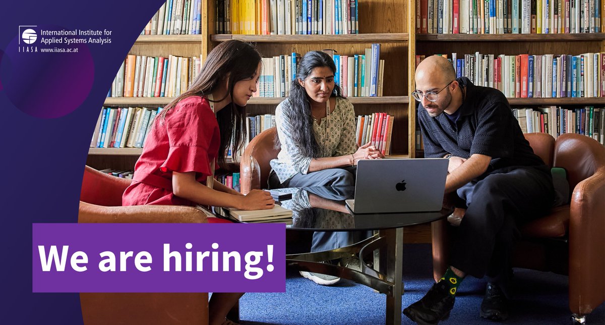 🌍 Join our climate research team!
The IIASA Integrated Climate Impacts Group is hiring a researcher to work on Simple Climate Models and climate risk analysis:
🌡️ Develop climate assessment workflows
🛠️ Advance MAGICC and other simple climate models
🤖 Use AI/ML for climate data