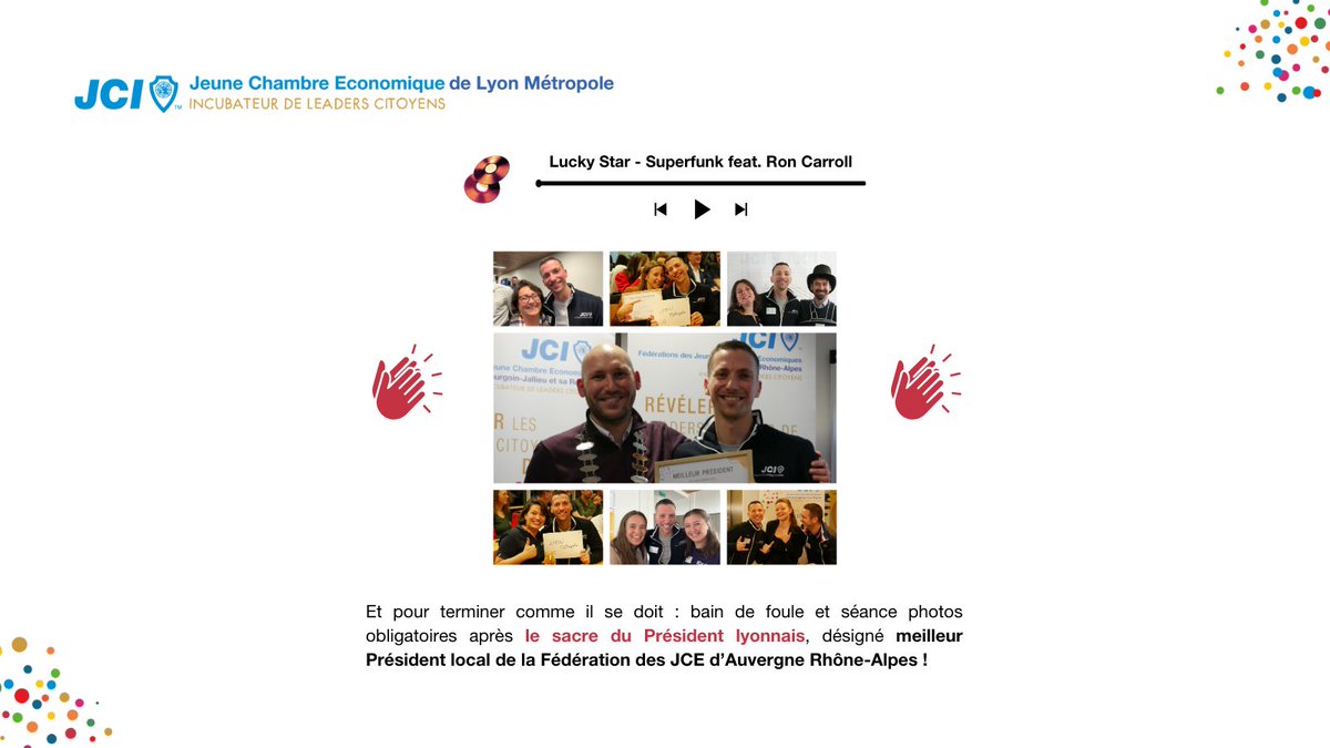 📸 [RETOUR EN IMAGES 3/3] 📸 

👉 Mesdames et Messieurs : le Congrès régional 2024 de la <a href="/JCEAURA/">Fédération JCE AURA</a>  vu par les Lyonnais ; en images - et en musique, s'il vous plaît ! 🎶

<a href="/JCE_France/">jce_france</a> <a href="/clement_ln/">Clém_ent</a> <a href="/ccinordisere/">CCI Nord Isère</a>

#lyon #jcef #greatness #GoodVibes