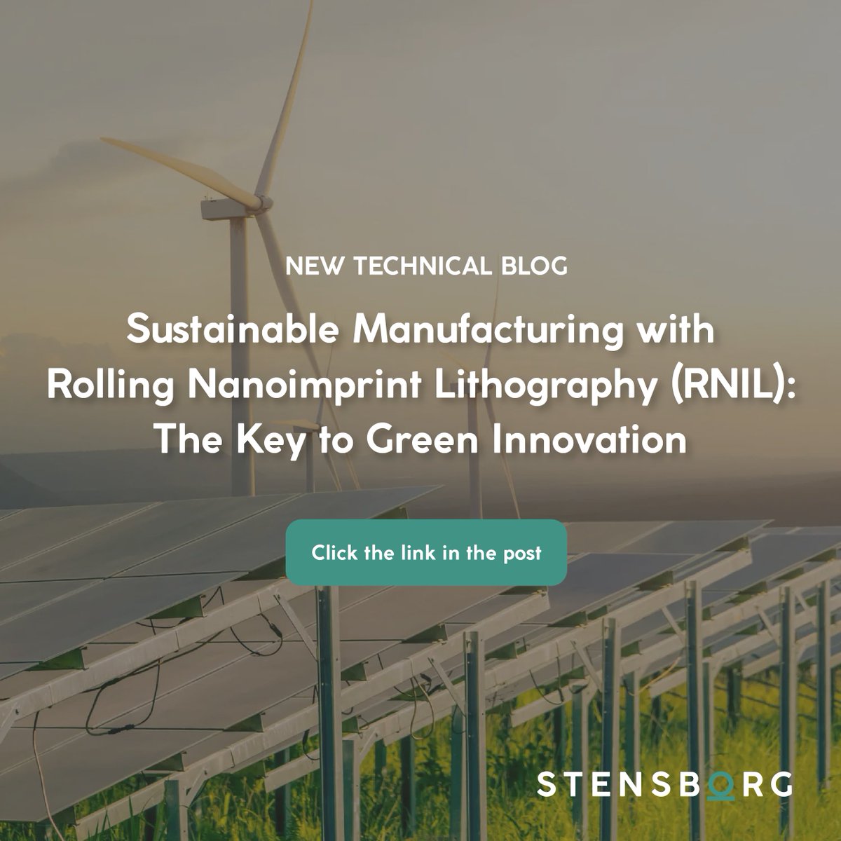 Stensborg's tweet image. 🌍 #Manufacturing drives 20%+ of global carbon emissions. It’s time to rethink how we produce #Nanodevices.

Learn how Stensborg’s #RollingNanoimprintLithography enables flexible, scalable, and sustainable #HighVolume productions.

🔗 READ: stensborg.com/sustainable-ma…