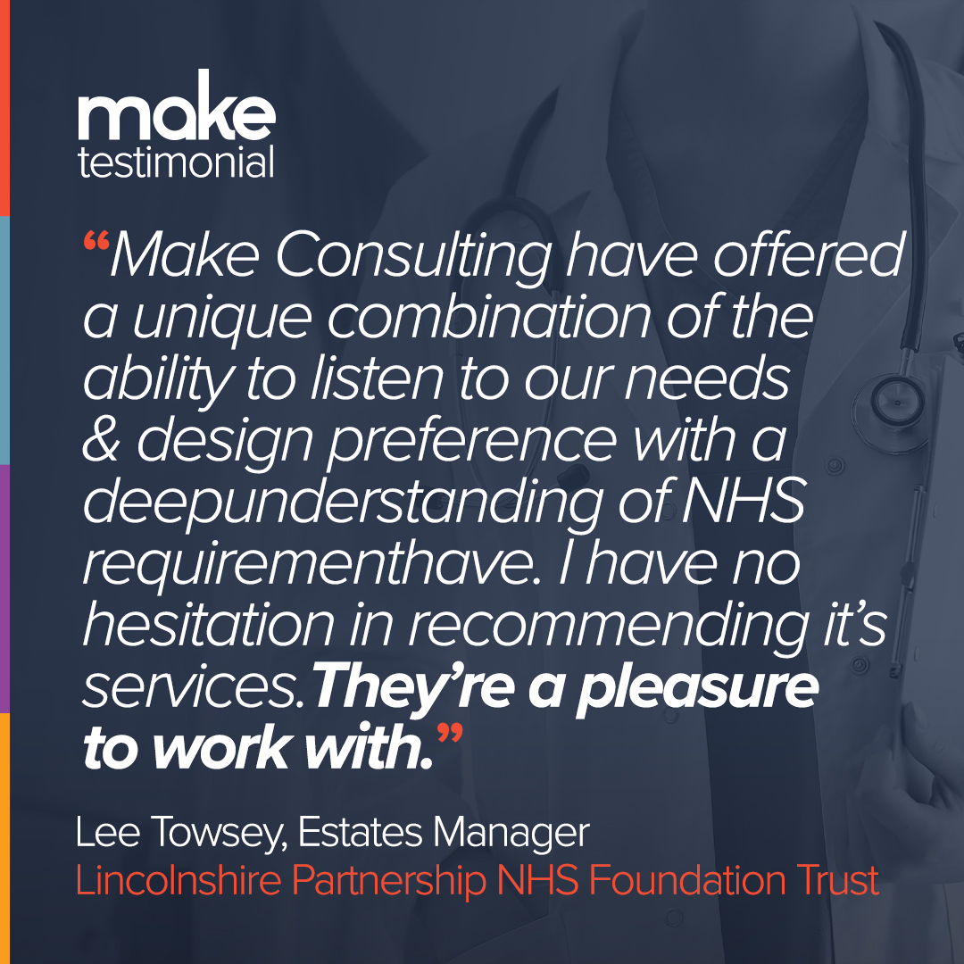 Make_Consulting's tweet photo. At Make Consulting, we prioritise truly understanding our clients' needs and preferences while meeting rigorous NHS requirements.

Thank you, Lincolnshire Health Services, it’s a pleasure to support your important work!

#ClientFeedback #HealthcareConsulting #NHS #Testimonial https://t.co/ssYh1TwSdC