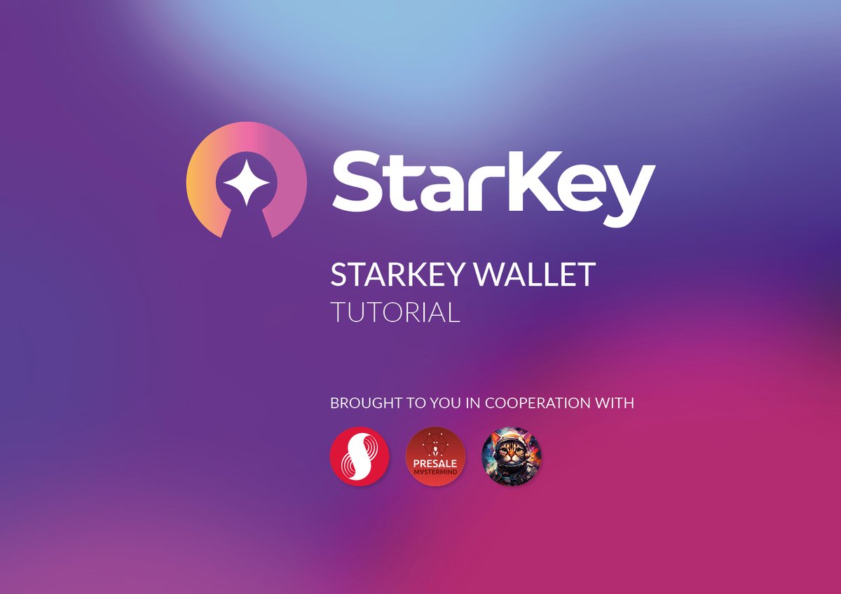 presalemastermd's tweet photo. With the #Supra mainnet and TGE in a couple of hours, dive into our #StarkeyWallet tutorial to set up your wallet securely and protect your $SUPRA tokens. ππΌ Share it with your friends to keep them safe as well!
@SUPRA_Labs #CryptoSecurity #Web3 https://t.co/MJz3uVEFOV