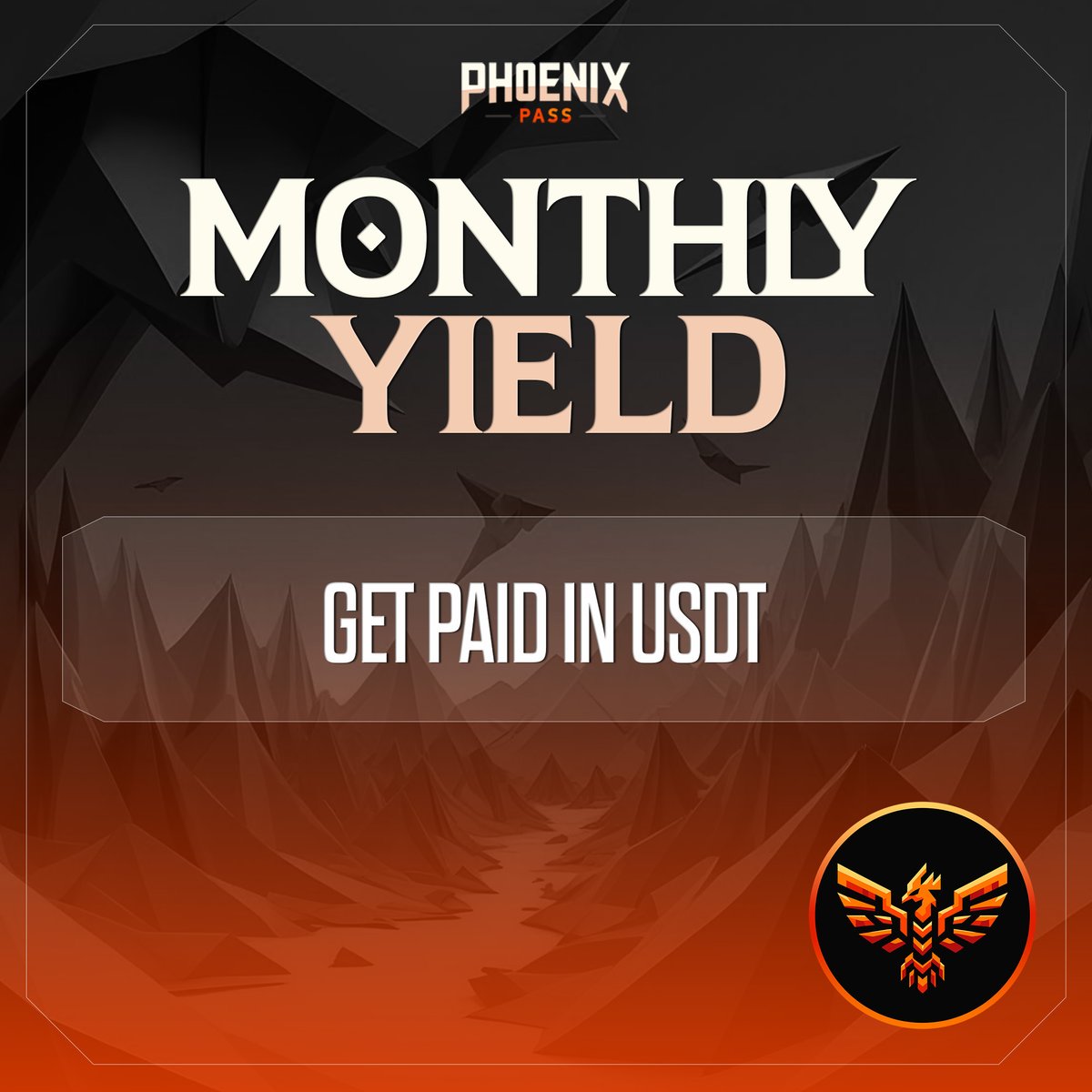 PhoenixPass_NFT's tweet photo. Get Paid in USDT 💸

Phoenix Pass NFTs generate consistent monthly yield in USDT, offering a secure and sustainable way to earn passive income in Web3. 🌟

Join the community and make your dollars work for you!
🌐 Join the journey: https://t.co/1pXDy8wotx
#CryptoInvesting #PhoenixPass #Blockchain