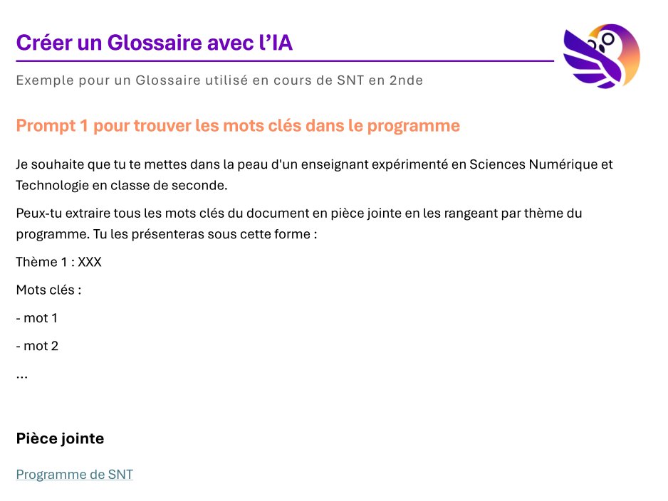 Nicolas TOURREAU (@proftourreau) on Twitter photo Utiliser l'#IA générative pour produire des activités #ELEA @Moodle et enrichir un parcours d'apprentissage ou de formation !
Créer un quelques minutes :
▶ un Texte à trous
▶ un QCM #Bloom #feedbacks
▶ un Glossaire
🔗 nuage03.apps.education.fr/index.php/s/6d…
<a href="/DraneOccitanie/">DRANE Occitanie</a> <a href="/Inspe_Toulouse/">Inspé Toulouse Occitanie-Pyrénées</a> Utiliser l'#IA générative pour produire des activités #ELEA @Moodle et enrichir un parcours d'apprentissage ou de formation !
Créer un quelques minutes :
▶ un Texte à trous
▶ un QCM #Bloom #feedbacks
▶ un Glossaire
🔗 nuage03.apps.education.fr/index.php/s/6d…
<a href="/DraneOccitanie/">DRANE Occitanie</a> <a href="/Inspe_Toulouse/">Inspé Toulouse Occitanie-Pyrénées</a>
