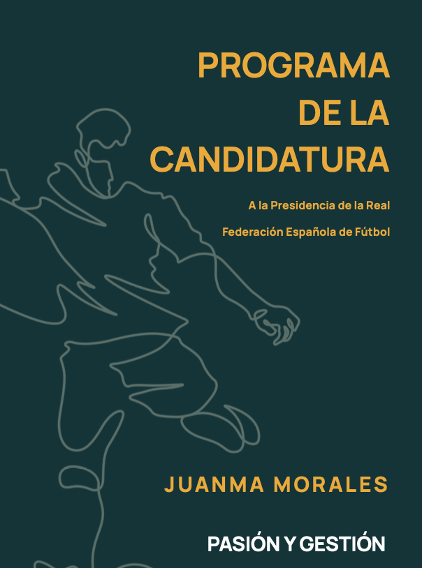 Este es nuestro programa, nuestra ruta con más de 200 iniciativas para mejorar la @RFEF y situarla en el nivel que merece.
#Pasionygestion
drive.google.com/file/d/1Ug4yvI…