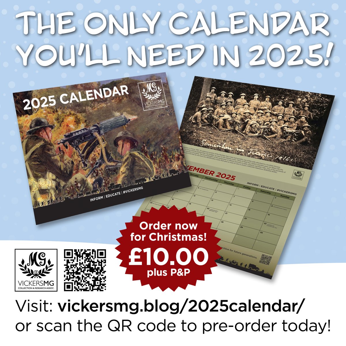 Perhaps a nice collection of #VickersMG photographs to go through the year would suit your office? #FirstWorldWar #SecondWorldWar
