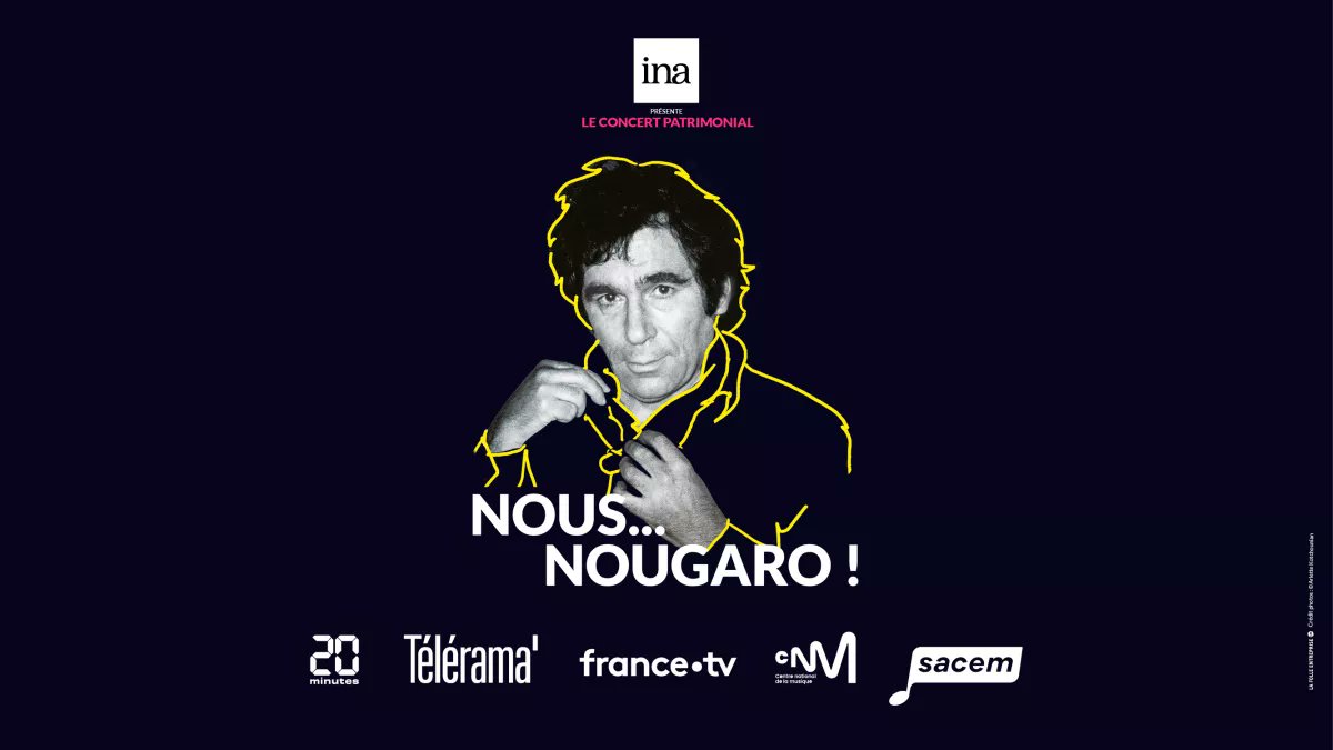 🎶#TempsForts #Culturebox | "Immortel Nougaro"             

L’INA avec le soutien de Culturebox présente « Immortel Nougaro », un concert exceptionnel qui rend hommage à Claude Nougaro.

▶️Mer 18/12 à 21.00 sur Culturebox et france.tv