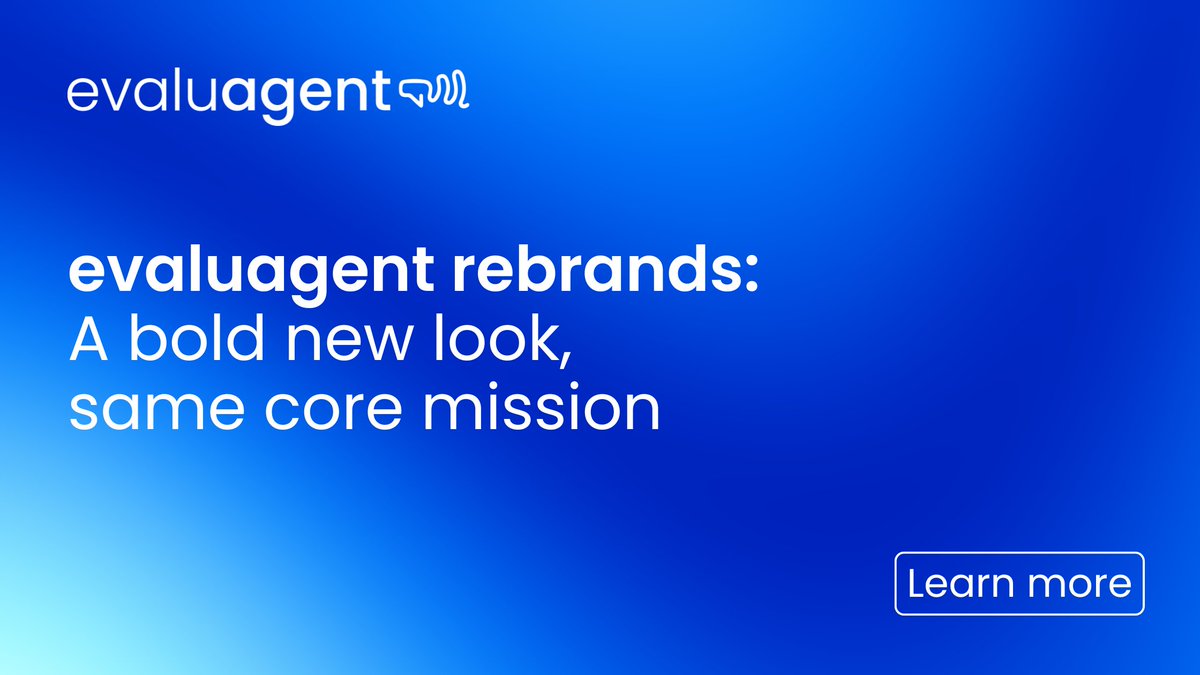 We’re thrilled to unveil the fresh new face of evaluagent! This rebrand is more than just a new design - it’s a reflection of our growth, our dedication to supporting your success &amp; our vision for the future of Quality Assurance &amp; Performance Improvement 👉hubs.ly/Q02ZG8sP0