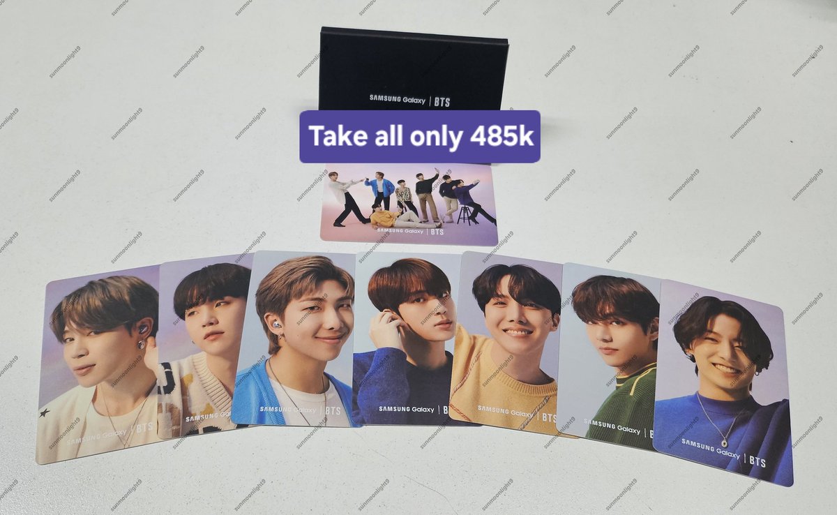 plave_universe's tweet image. Kindly help RT 🙏🏻🤍

Want to sell (WTS) Photocard BTS

💰 In picture. Take all only
✅️ Ready kamar (Bekasi)
❌️ adm. shope
❌️ Sensitive buyer &amp;amp; HnR

t. bts jin rm suga jhope jimin v jungkook #warungbts #wtsbts #wtbbts
