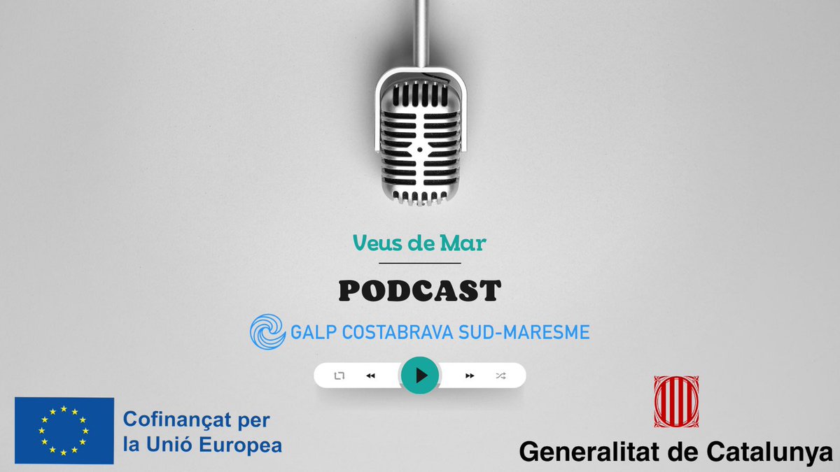 🎙️Veus de Mar, el podcast del GALP Costa Brava Sud-Maresme 

👉 Capítols monogràfics sobre el sector marítim i pesquer

🔗 Capítol Cultura Marinera: open.spotify.com/episode/0lyyOd…

ℹ️ És una actuació cofinançada amb la Unió Europea i la Generalitat de Catalunya 

#FEMPA #emc #GALP