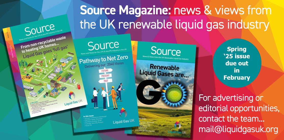 LiquidGasUK's tweet image. Whether you're showcasing a product, service or milestone, Source Magazine reaches decision-makers across the #LPG #renewableliquidgas sector. Get in touch today to discuss ad opportunities: mail@liquidgasuk.org