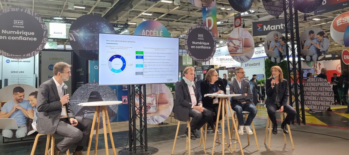 📍 Tessi organisait  une table-ronde sur l'administration proactive et la simplification des  démarches des services publics, à l'occasion du Salon des Maires et des Collectivités.

Aurélie Courtaudon est intervenu pour introduire la notion d'administration proactive :