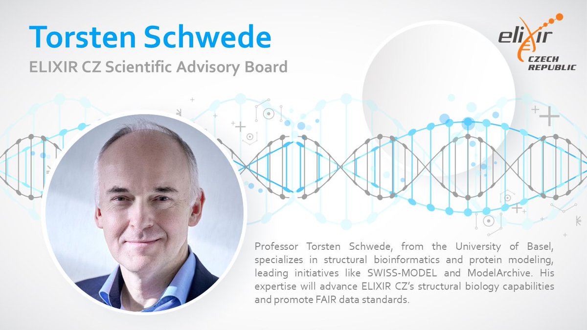 ELIXIR Czech Republic (@elixircz) on Twitter photo ELIXIR CZ Scientific Advisory Board member: <a href="/TorstenSchwede/">Torsten Schwede</a> , from <a href="/UniBasel_en/">University of Basel</a>. Thank you for being a part of ELIXIR CZ ELIXIR CZ Scientific Advisory Board member: <a href="/TorstenSchwede/">Torsten Schwede</a> , from <a href="/UniBasel_en/">University of Basel</a>. Thank you for being a part of ELIXIR CZ