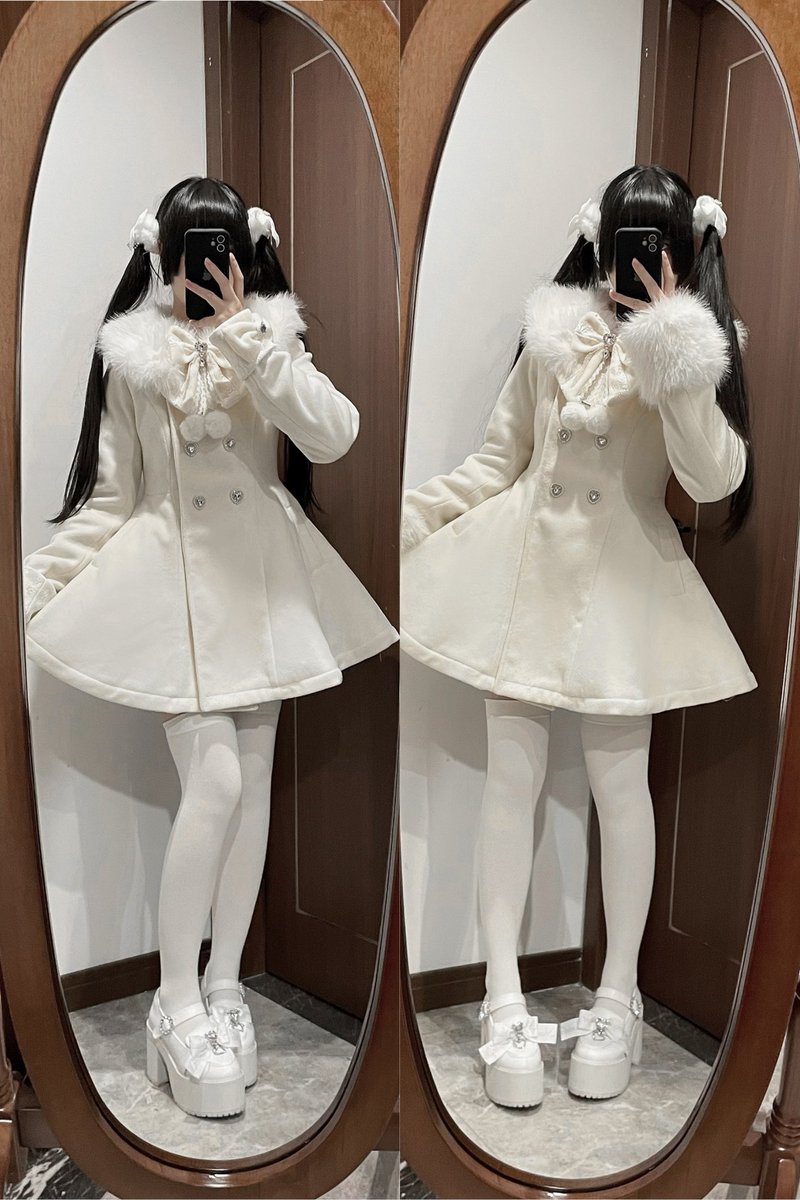 LilyBlack_shop's tweet photo. ʚ🎀 𝕃𝕚𝕝𝕪 𝔹𝕝𝕒𝕔𝕜プレゼントキャンペーン🎀 ɞ

ファーアンドレースカラーウールショ���トコート
https://t.co/E9XMvoFWq1

ʚ♥参加条件♥ɞ
➽@LilyBlack_shop　 をフォロー
➽このツイートをRT
➽欲しいカラーを引用RTまたはコメントで当選確立UP

ʚ♥締め切り♥ɞ
　　12/27 https://t.co/XkiIRdByyG
