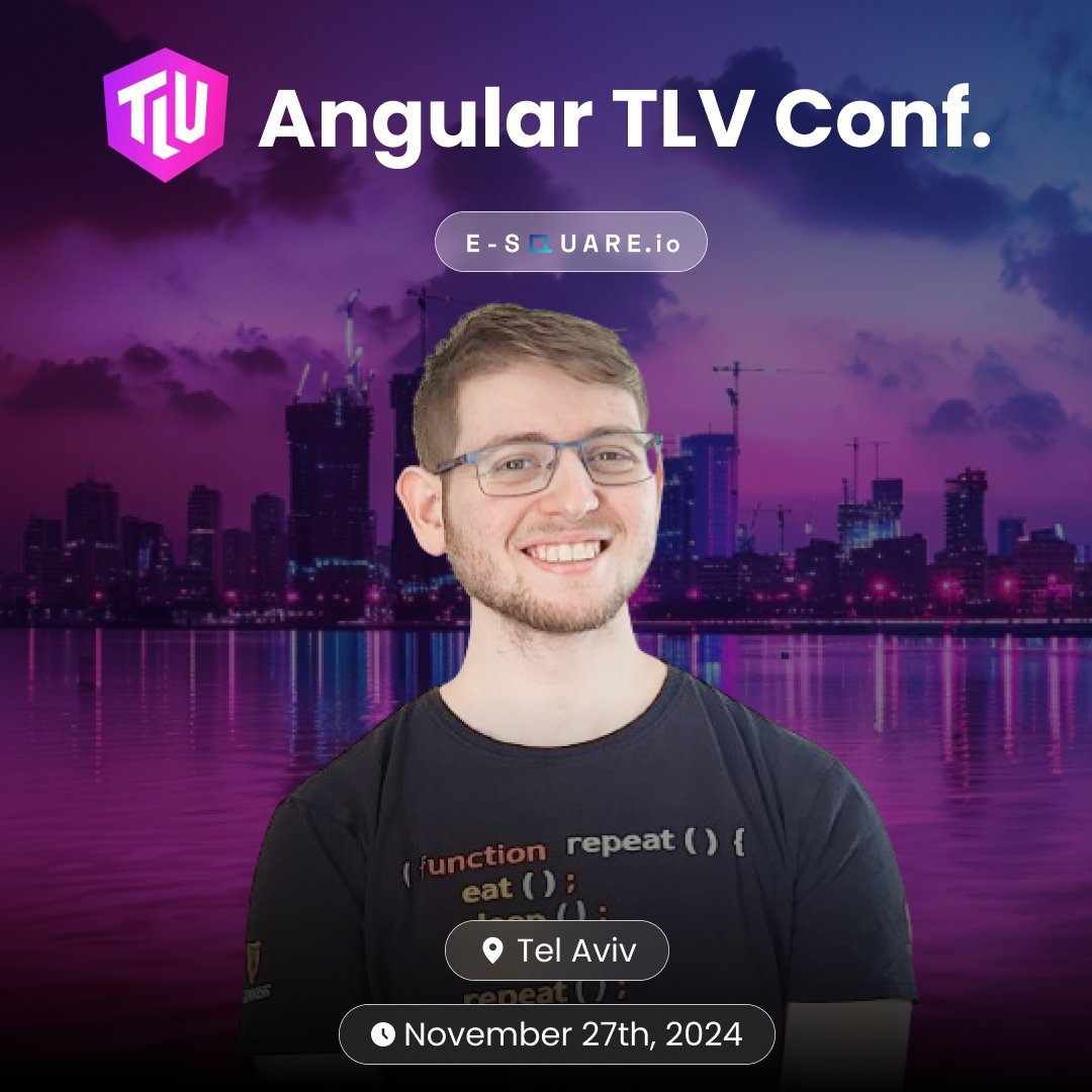 omri_barzik's tweet photo. Going up there at 17:00 in #angulartlvconf2024!

Hope to see you all there 🤩 https://t.co/6ZN5AtrIAY