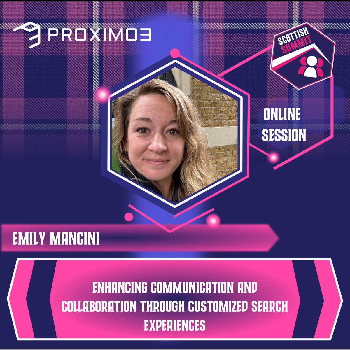 🌟Online Speaker Series Announcement! 🌟

Introducing Emily Mancini presenting a session on "Enhancing Communication and Collaboration through Customized Search Experiences".

In SharePoint Online and Microsoft Teams, we are building a flat hierarchy through separate site