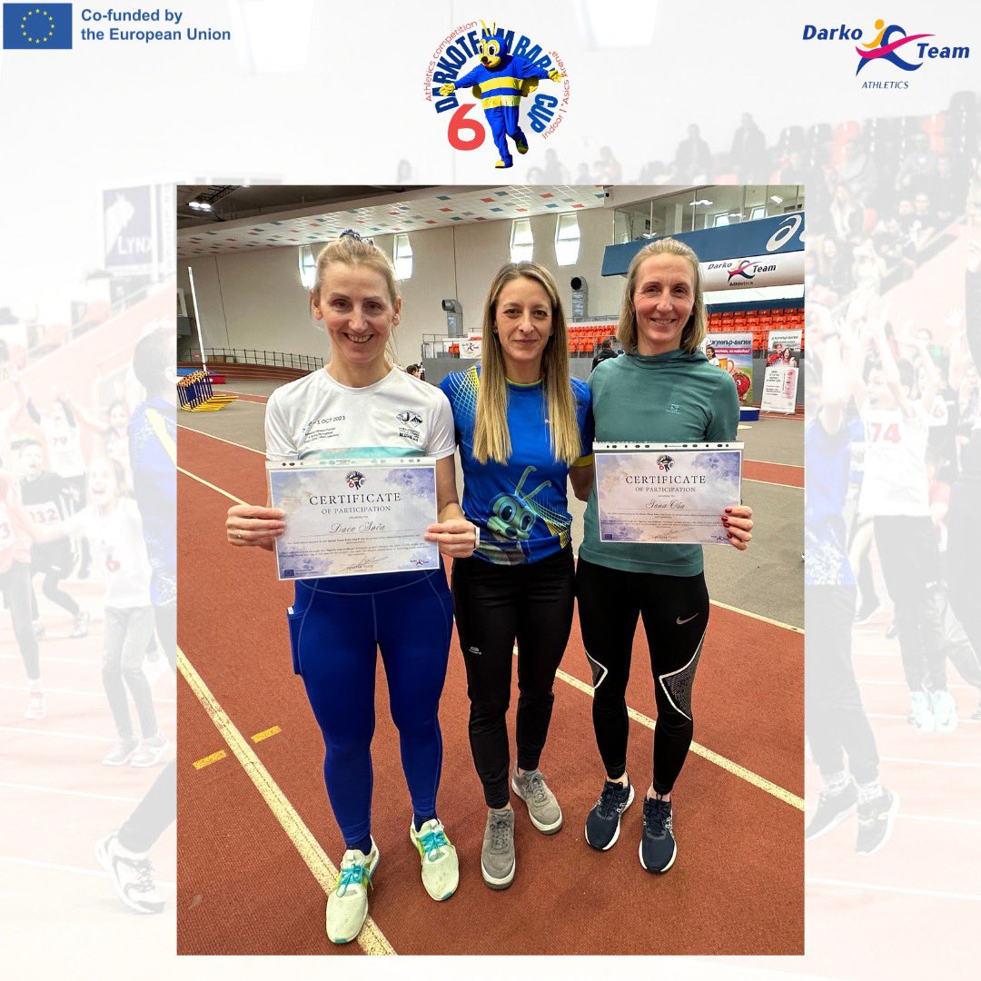 🌟 During Darko Team Baby Cup 6, we had the pleasure of hosting two ladies from Latvia as part of an 🇪🇺 Erasmus+ project! 🇱🇻🤝🇧🇬 
We shared our knowledge on organizing athletics competitions and exchanged great ideas. Thank you for visiting us!