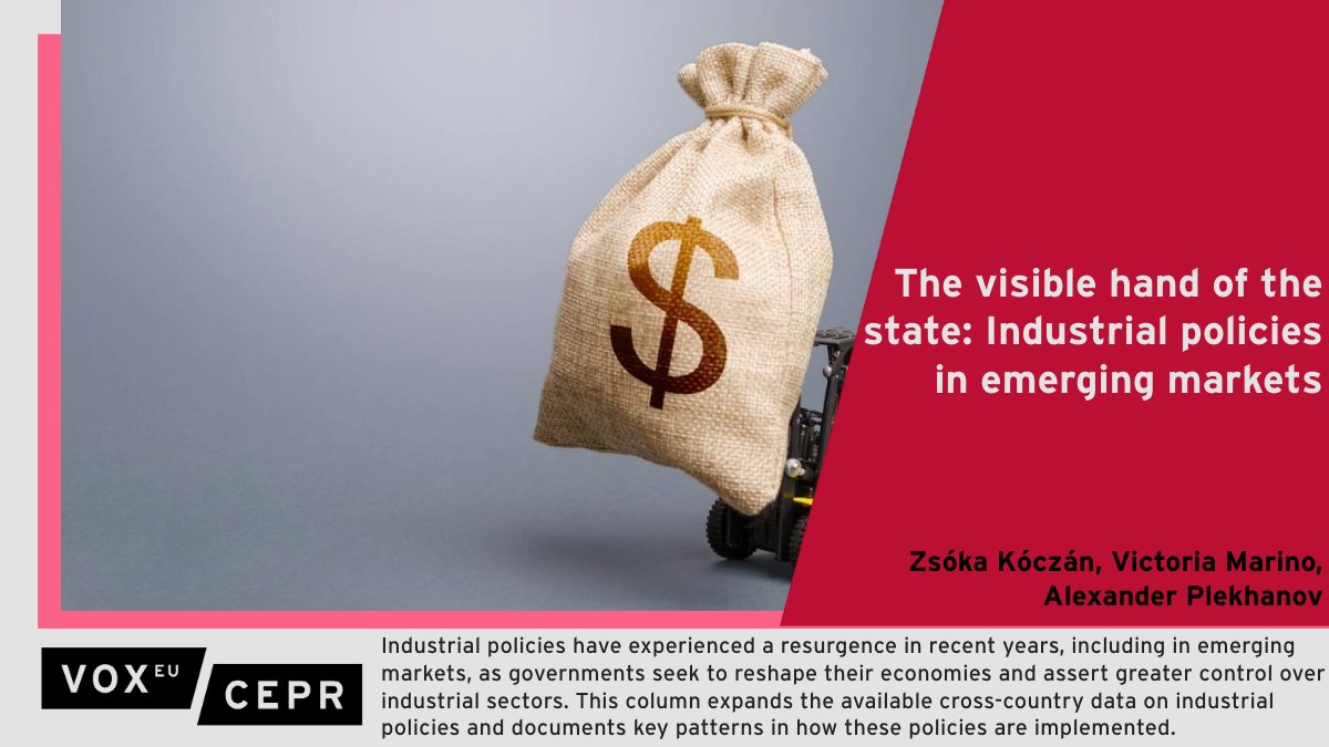 VoxEU (@voxeu) on Twitter photo <a href="/ZsokaKoczan/">Zsoka Koczan</a>, Victoria Marino <a href="/EBRD/">The EBRD</a>, & <a href="/alplekhanov/">Alexander Plekhanov</a> expand the available cross-country data on industrial policies and document key patterns in how they are implemented, particularly in economies with lower administrative and fiscal capacity.
ow.ly/9Vvs50UfCz9 <a href="/ZsokaKoczan/">Zsoka Koczan</a>, Victoria Marino <a href="/EBRD/">The EBRD</a>, & <a href="/alplekhanov/">Alexander Plekhanov</a> expand the available cross-country data on industrial policies and document key patterns in how they are implemented, particularly in economies with lower administrative and fiscal capacity.
ow.ly/9Vvs50UfCz9